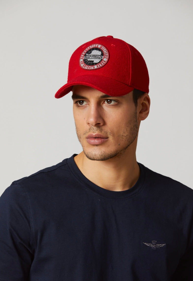 Antartica reflective patch cap