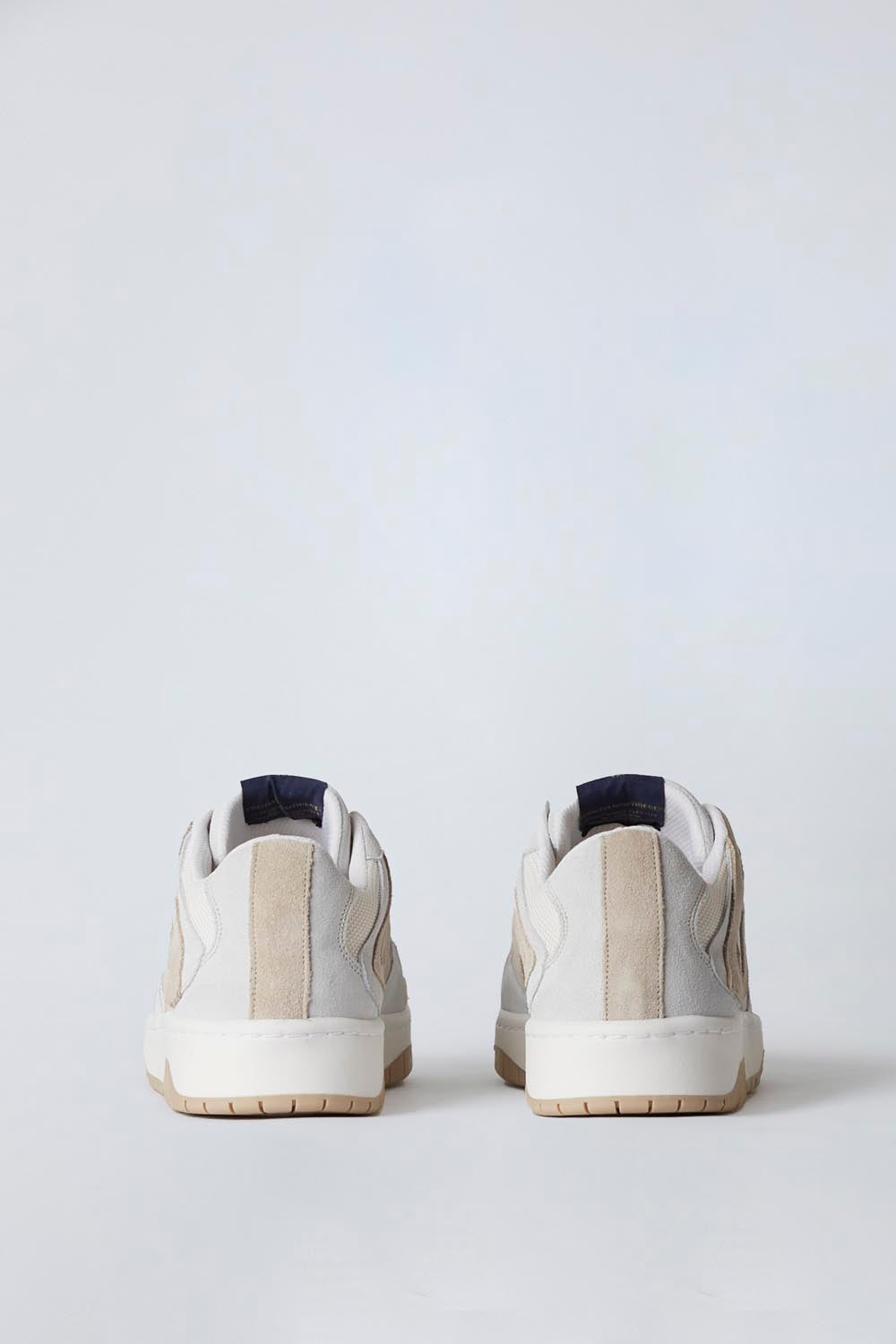 AM leather and suede sneakers