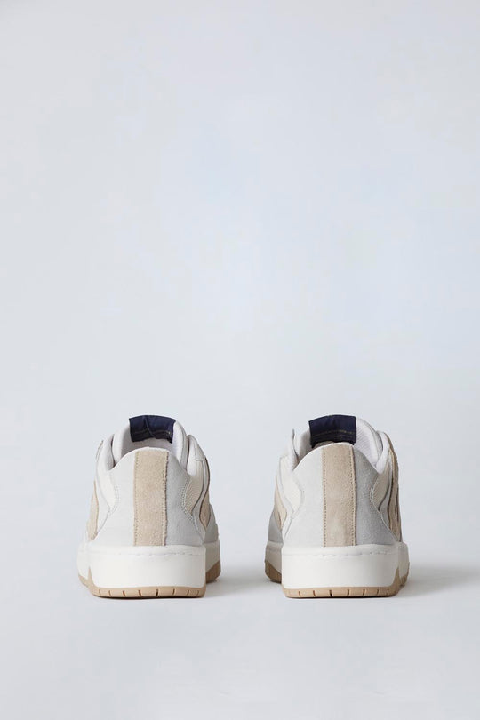 AM leather and suede sneakers