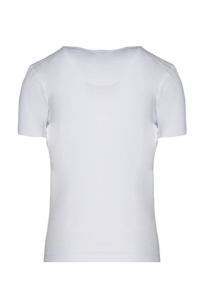 Women's basic t-shirt with logo print