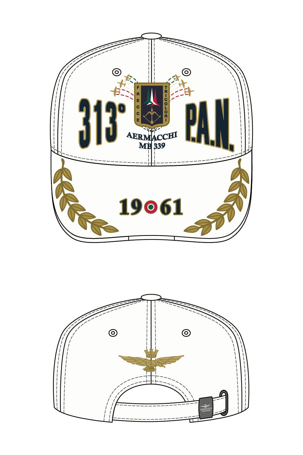 Frecce Tricolori embroidered cap 2024