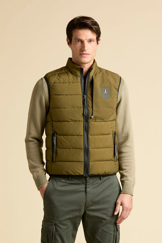 Ultralight Crinkle Nylon Gilet