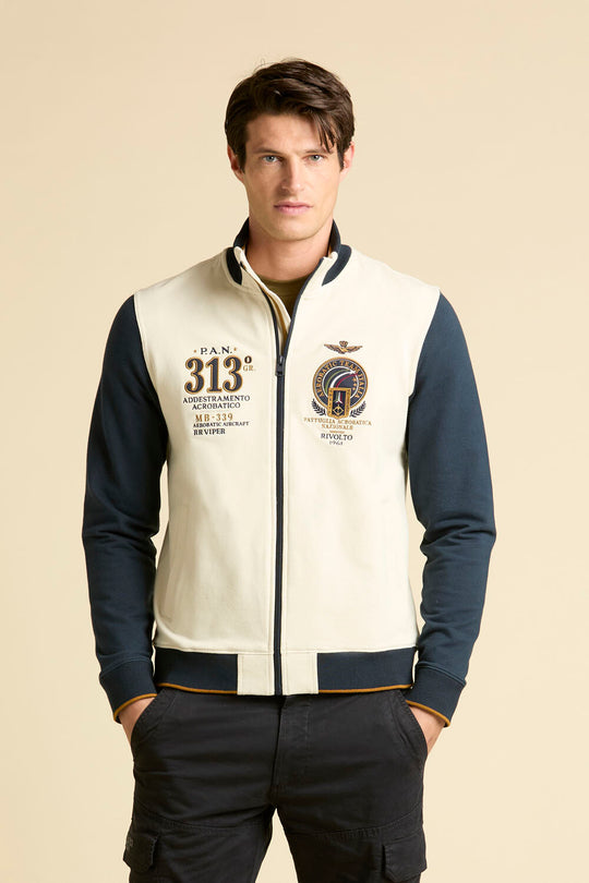 Frecce Tricolori embroidered sweatshirt