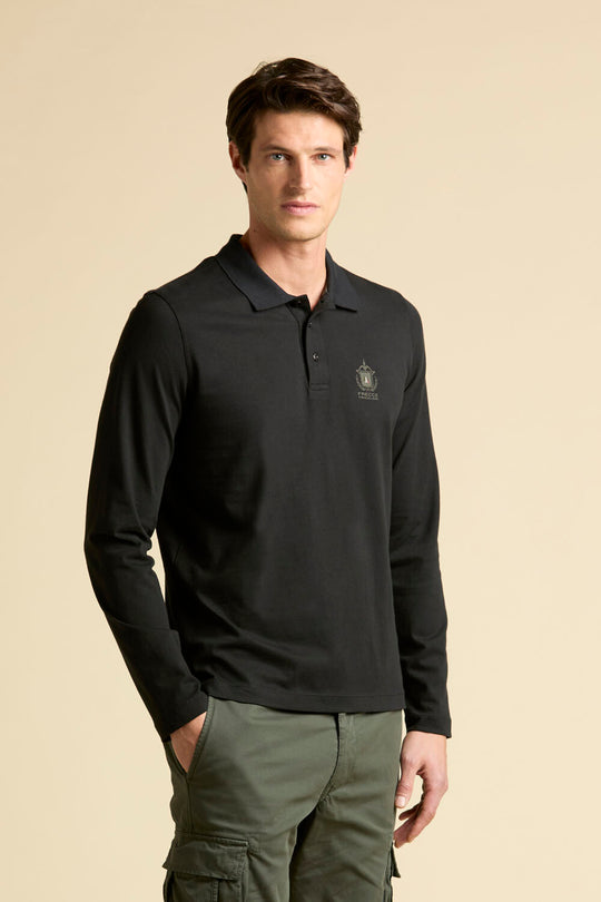 Frecce Tricolori polo shirt with patch