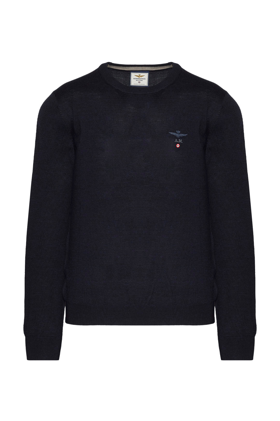 Basic crew neck wool sweater