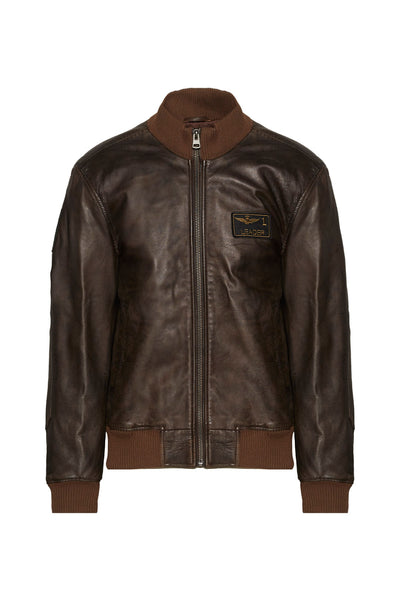 Vintage Frecce Tricolori leather jacket
