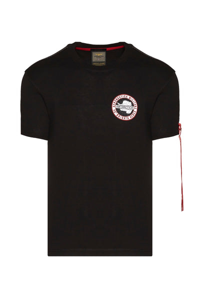 Antarctica t-shirt with patch and ribbon