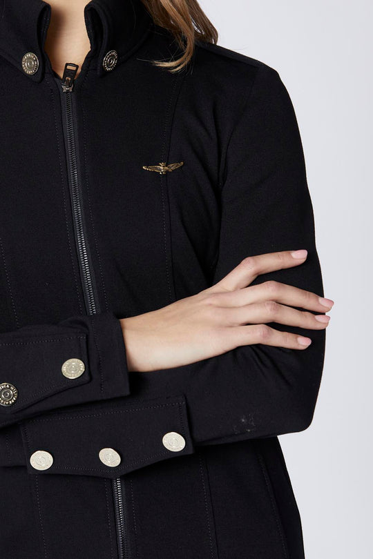 Fitted Military Style Dress