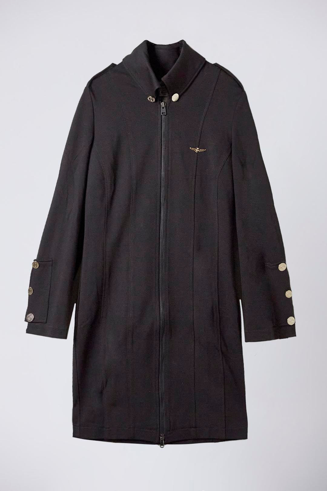 Fitted Military Style Dress