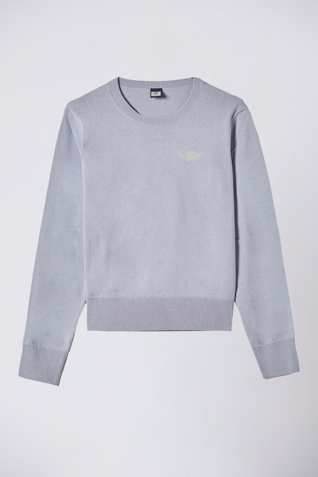 Cotton crewneck pullover