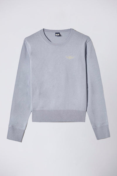 Cotton crewneck pullover