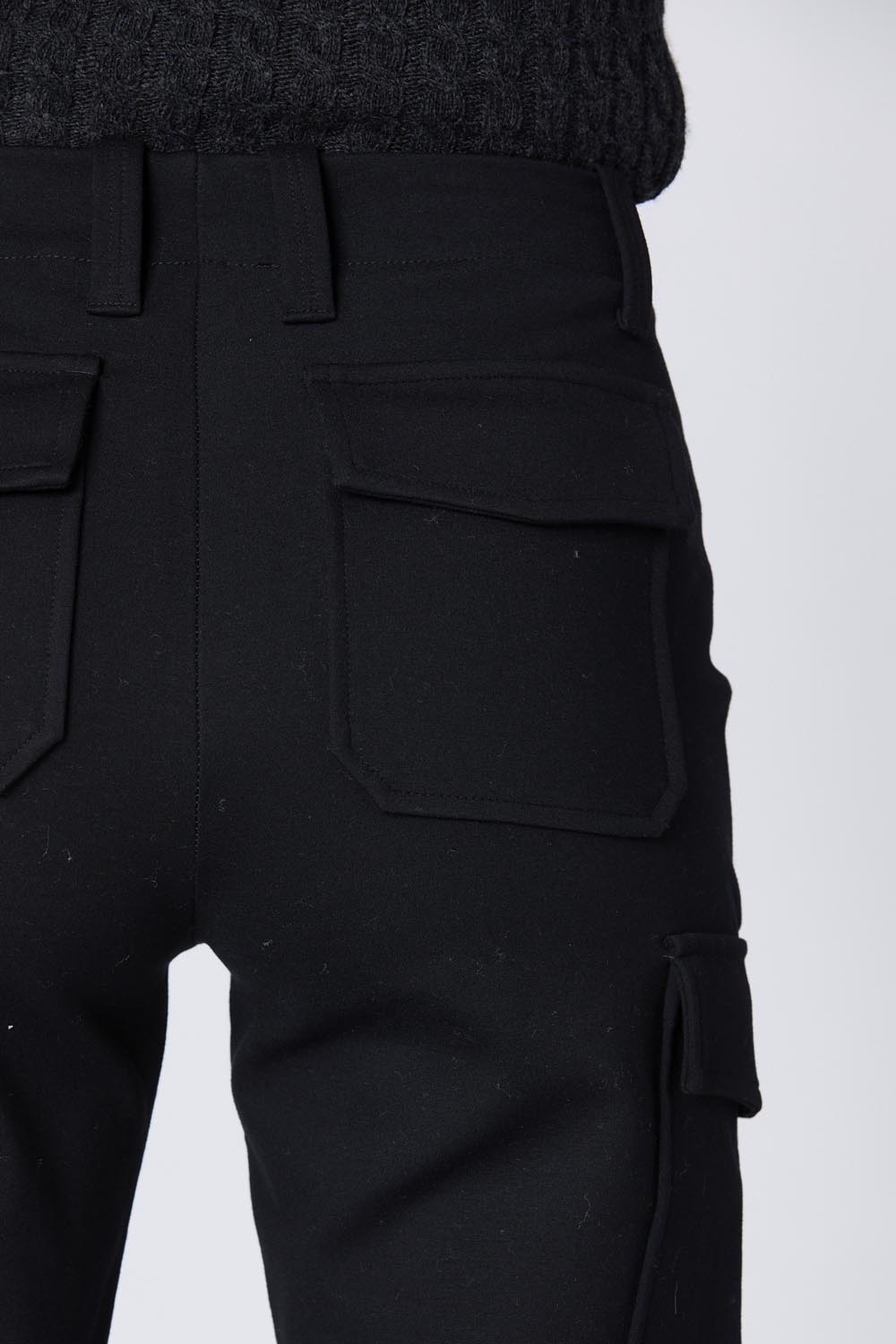 Cargo pants in Milano stitch