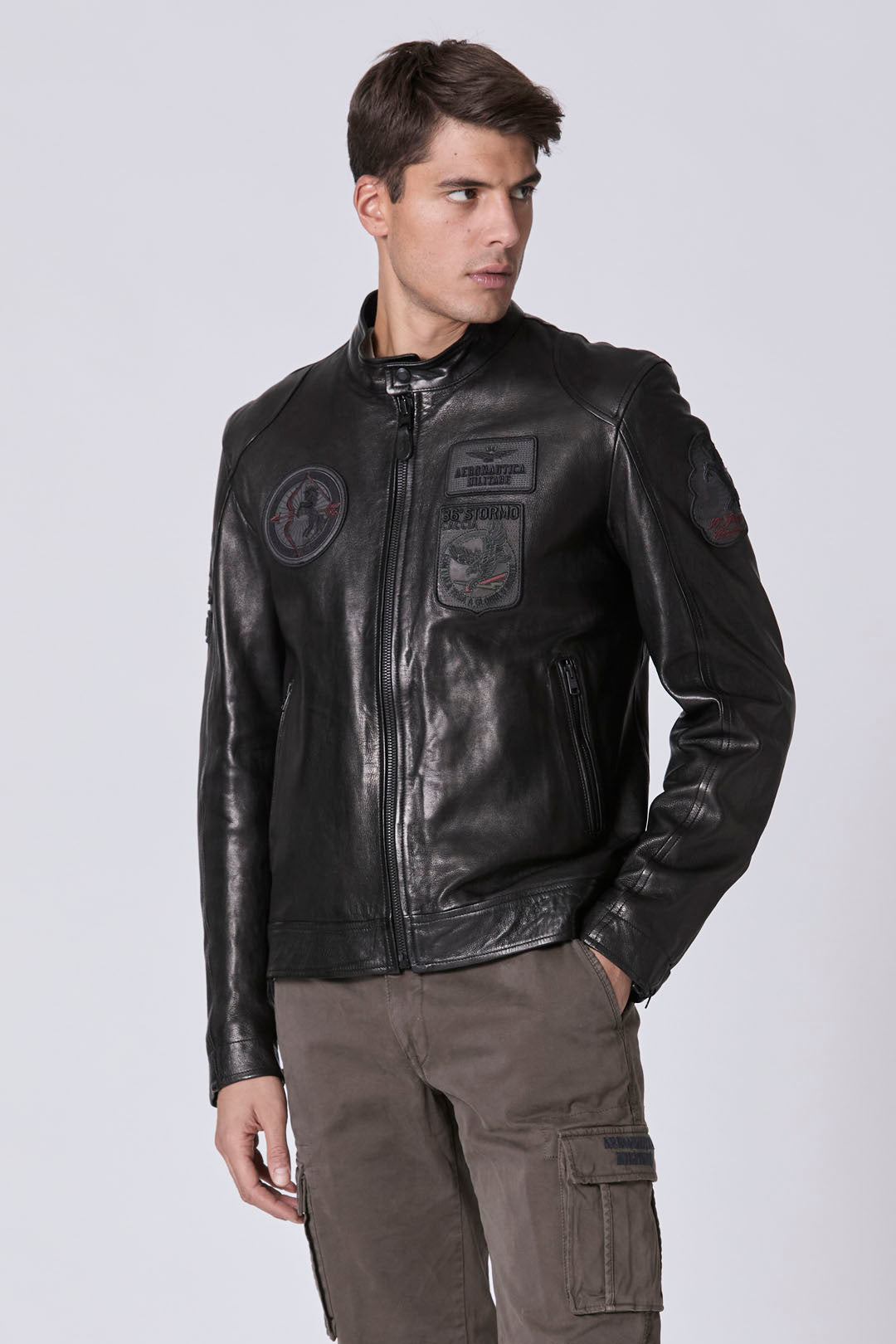 AERONAUTICA MILITARE★ 42 S位 ムートンジャケット AERONAUTICA MILITARE☆ 42 S位 ムートンジャケット