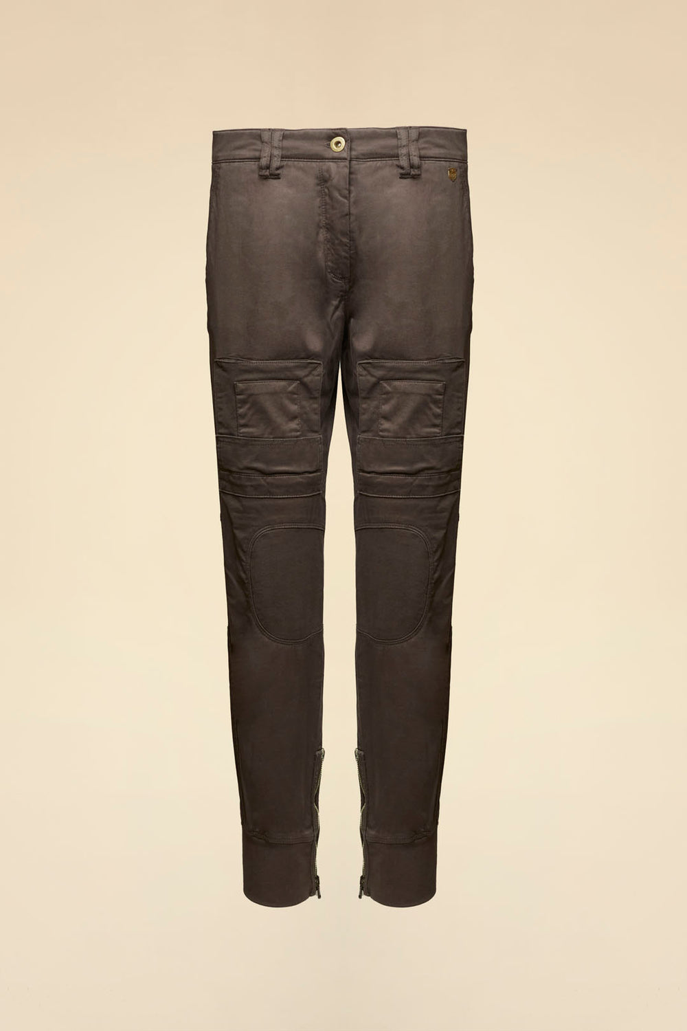 Anti-G pants in cotton satin with cuffs