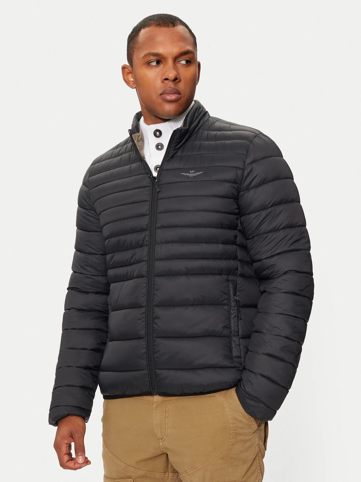 Ultralight quilted puffer jacket