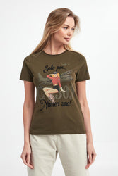Woman-Printed short-sleeved t-shirt
