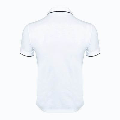 Basic short-sleeve piqué polo shirt