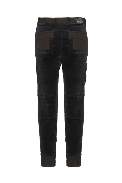 Iconic velvet and ripstop Anti-G trousers