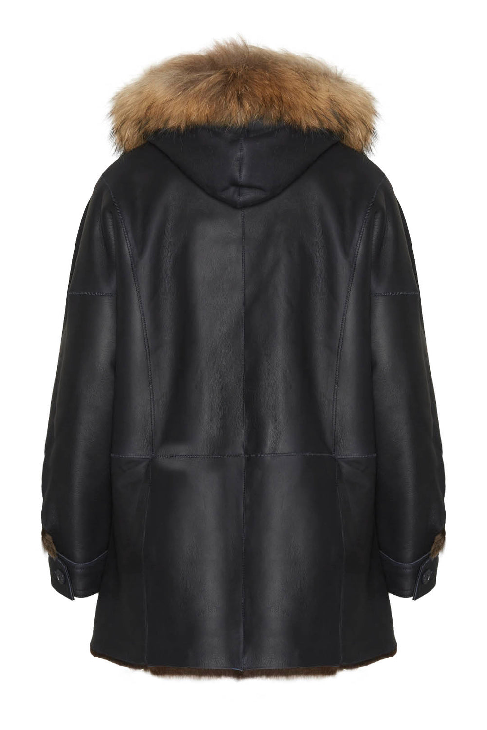 212PN288D1976-Sheepskin coat in Nappa leather