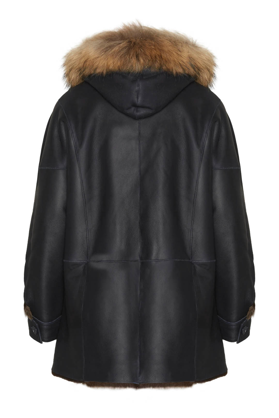 Sheepskin coat in Nappa leather