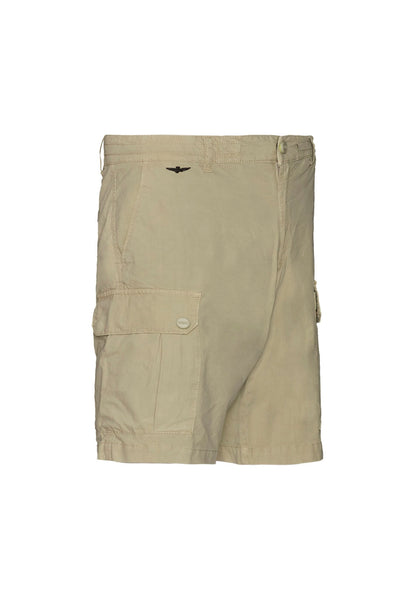 Poplin Bermuda shorts with side pockets