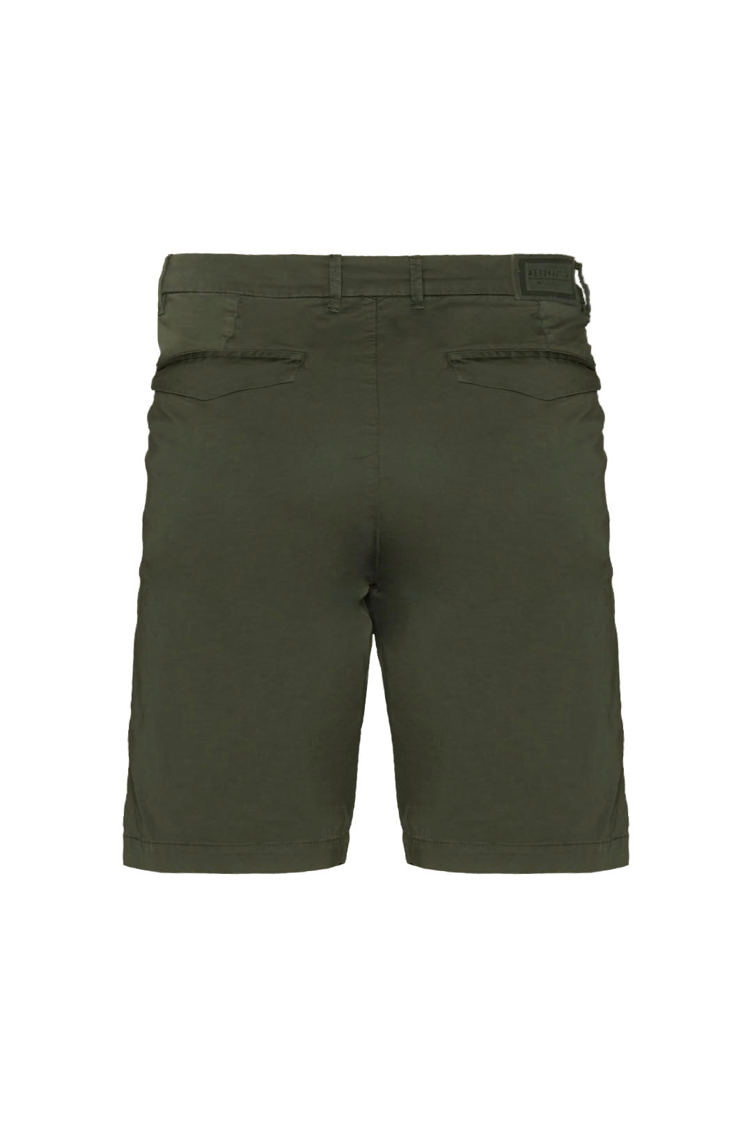 Stretch cotton chino bermuda shorts