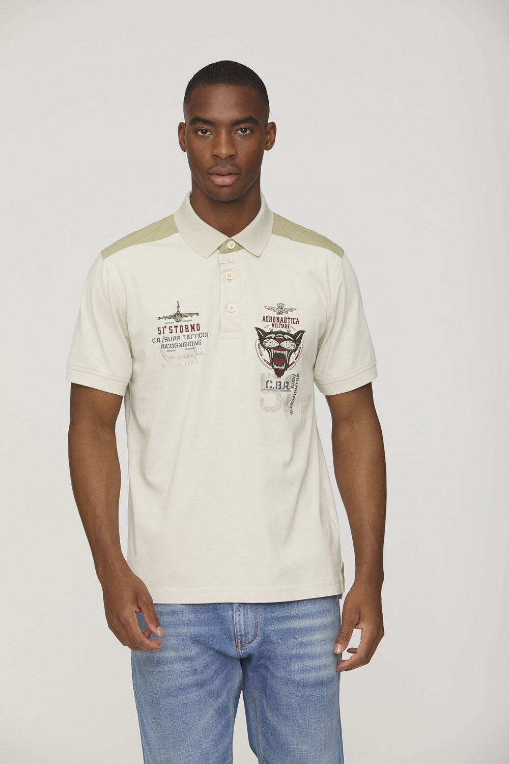 Comfort fit 51st Wing polo shirt