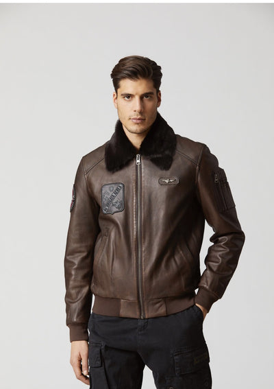 46th Air Brigade leather jacket