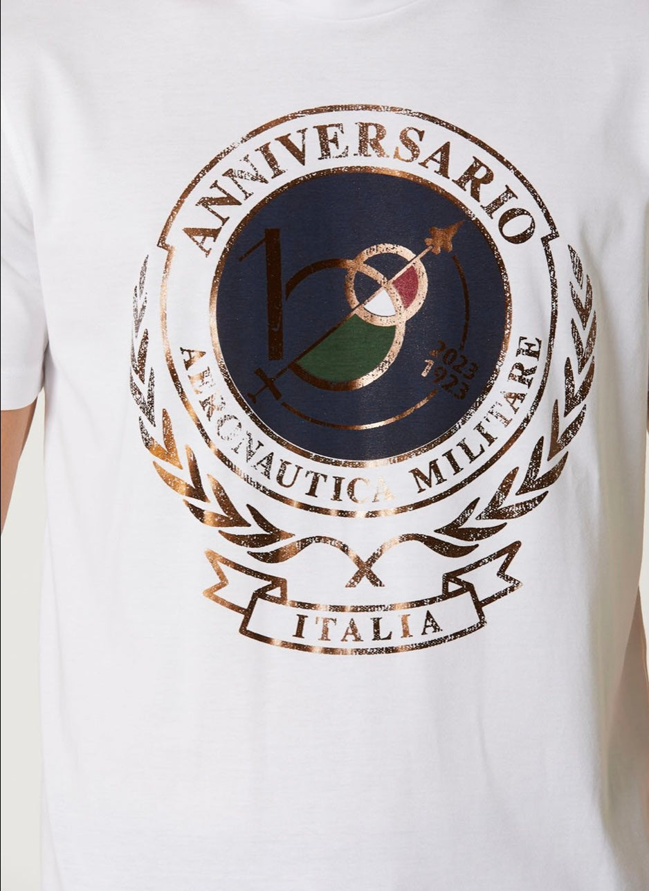 AM Centenary printed T-Shirt